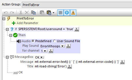 Sound effects in mobile apps to accompany an action
