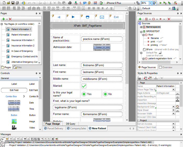 App development environment