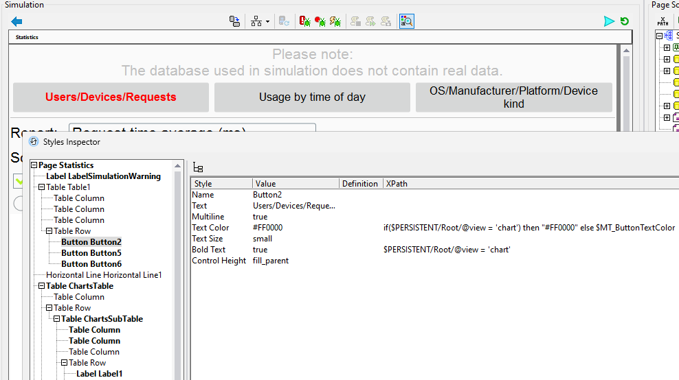Examine control styles in your app