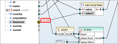 The breakpoint condition is encountered and execution pauses