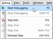 Data mapping debug menu data mapping debug menu