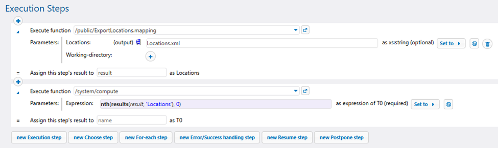 FlowForce job settings