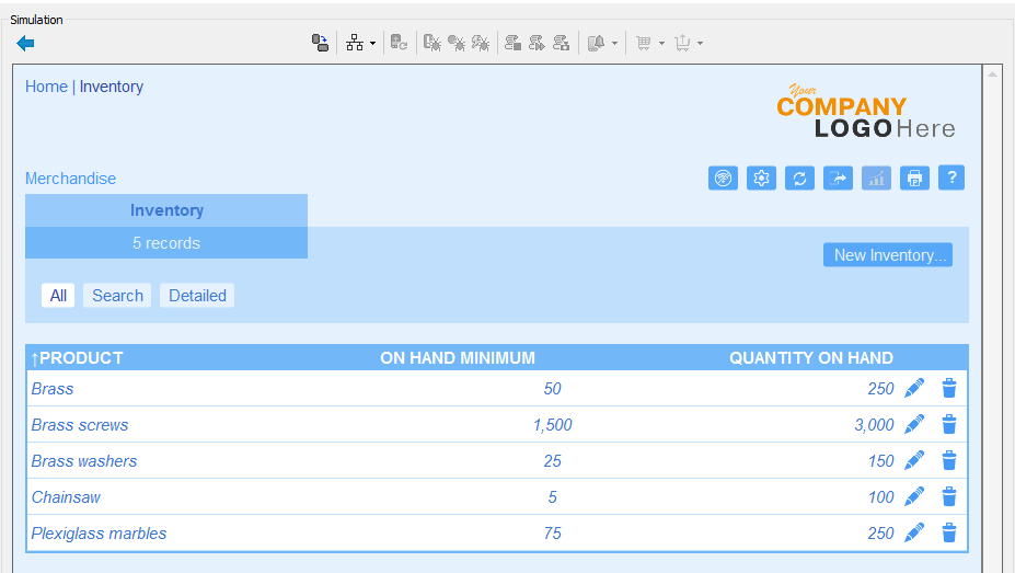 Viewing the new Altova RecordsManager data on the edited form