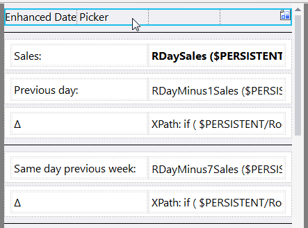 Design templates for mobile apps as seen in an app page layout