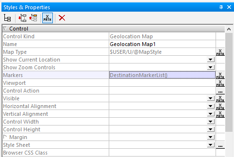 Assigning a user function as a property of the map
