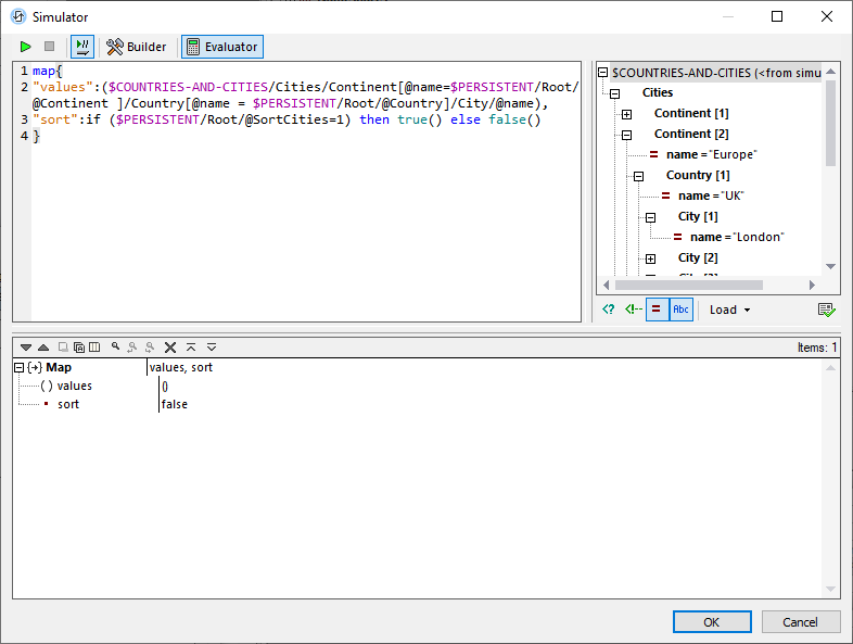 Parameters passed to the second Control Template