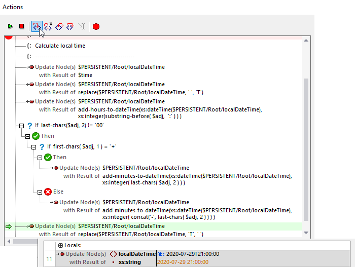 Remove letter T from the dateTime