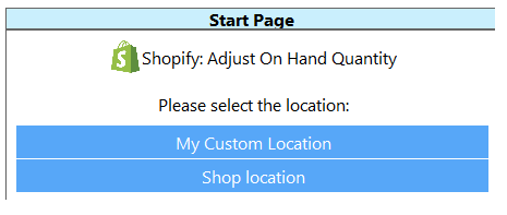 Inventory app step 1