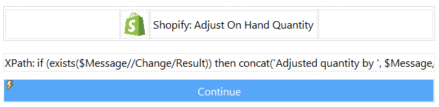 Inventory update step