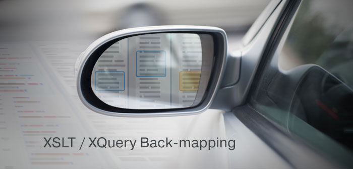 Debug XSLT with back-mapping