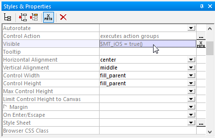 Maintaining low code apps by reviewing existing control properties.